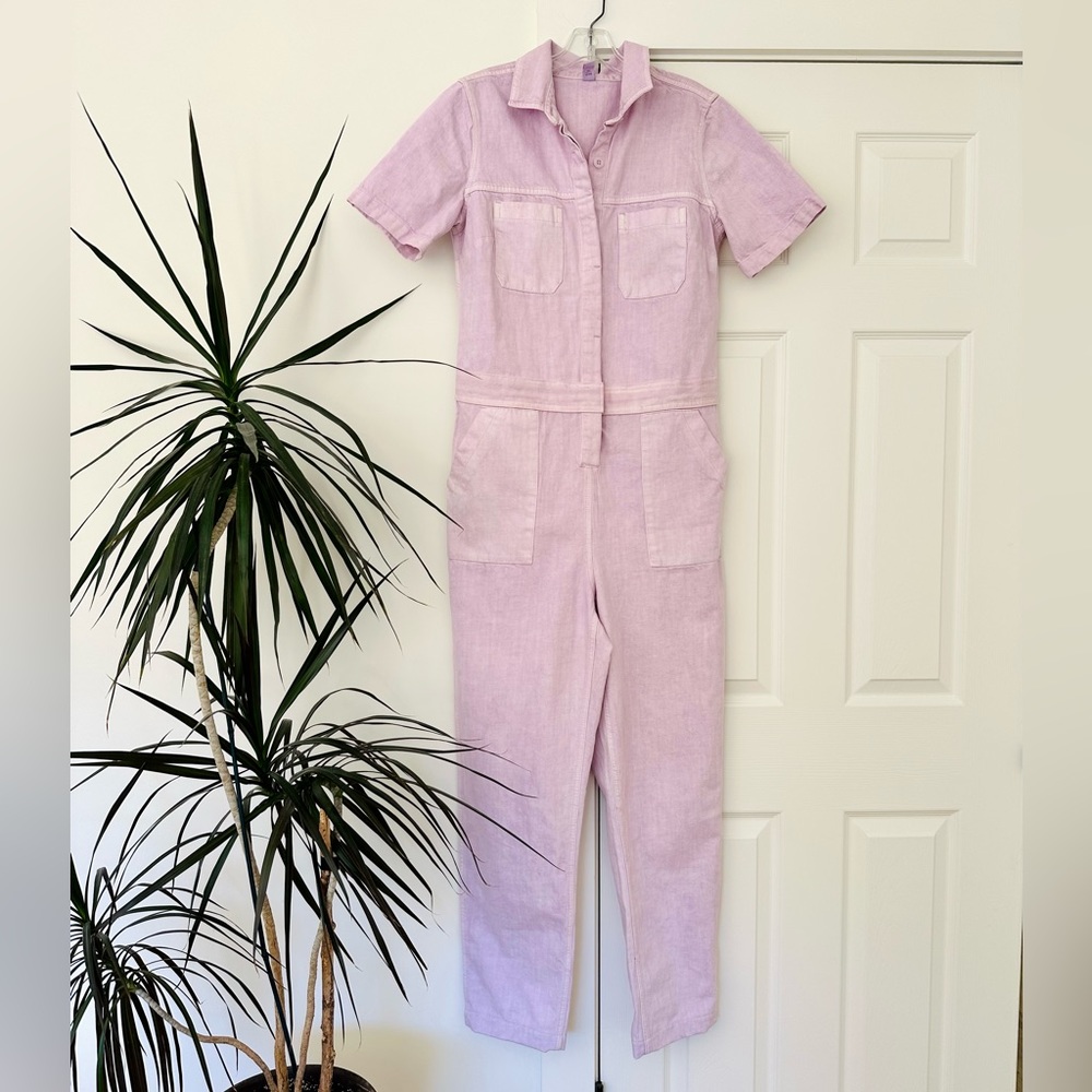 Pink/lilac coveralls (S Tall) jumpsuit